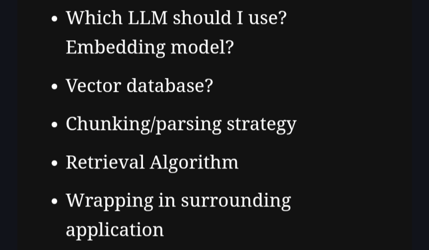 The decisions you have to make when it comes to building LLM app - Jery liu (CEO of LlamaIndex)